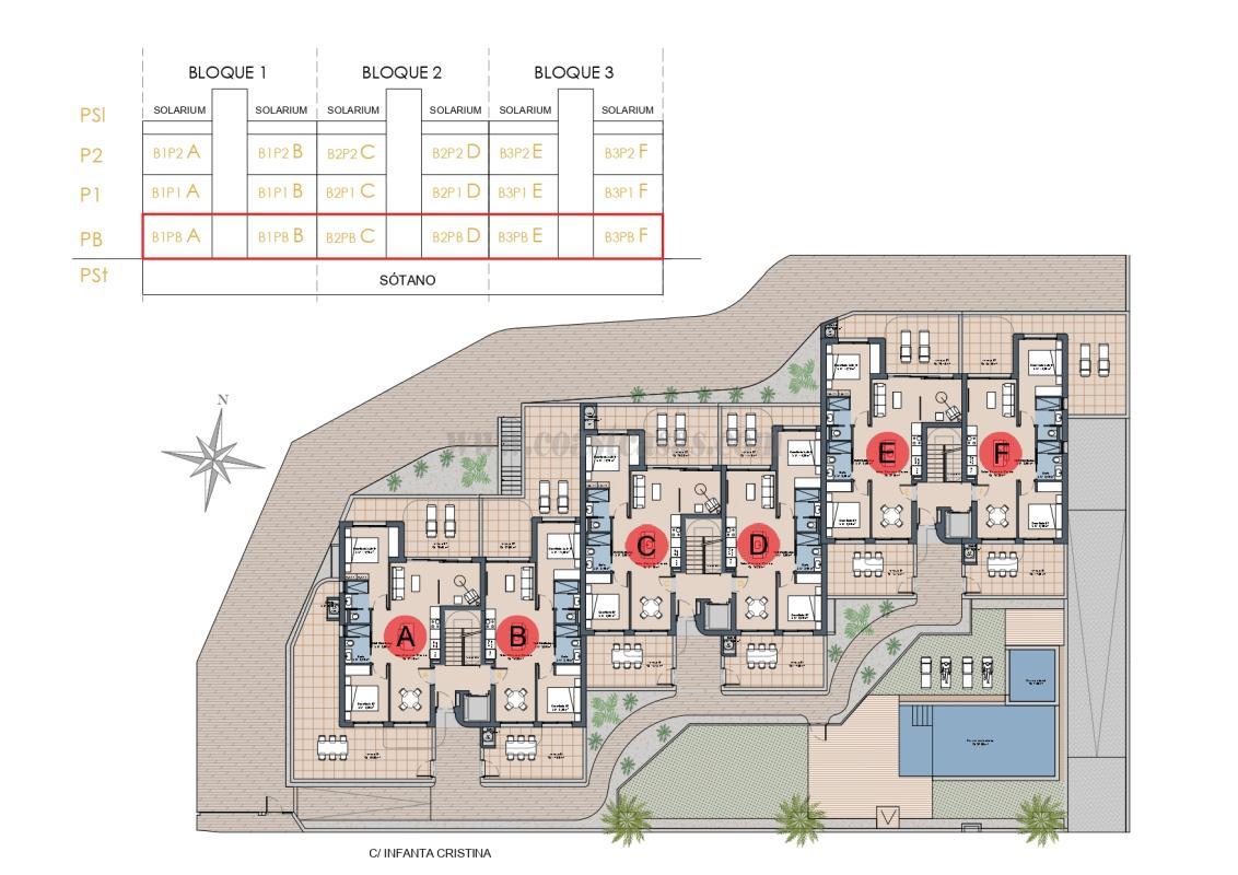 Venta de apartamento en Los Alcázares