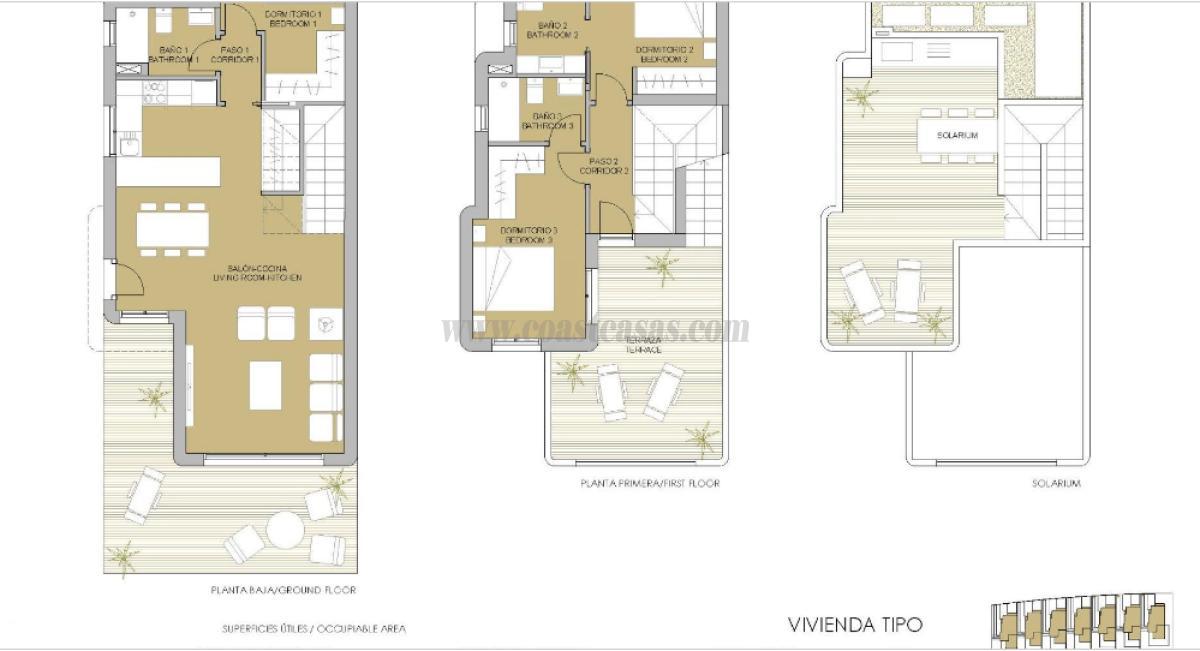 Venta de villa en Pilar de la Horadada