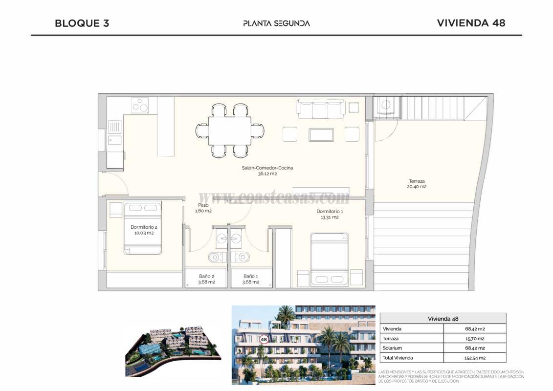 Venta de apartamento en Finestrat