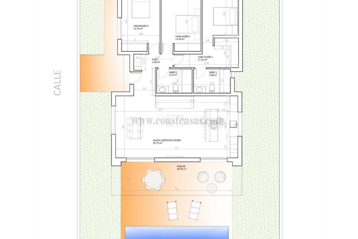 Venta de villa en Monforte del Cid