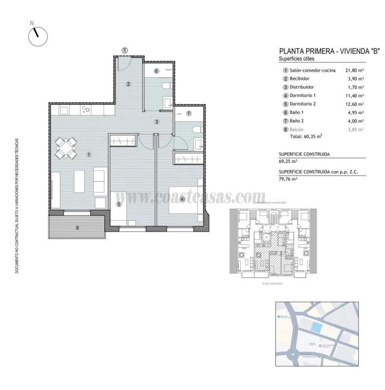 Venta de apartamento en Mazarrón