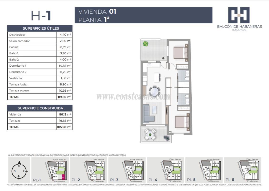 Venta de apartamento en Torrevieja