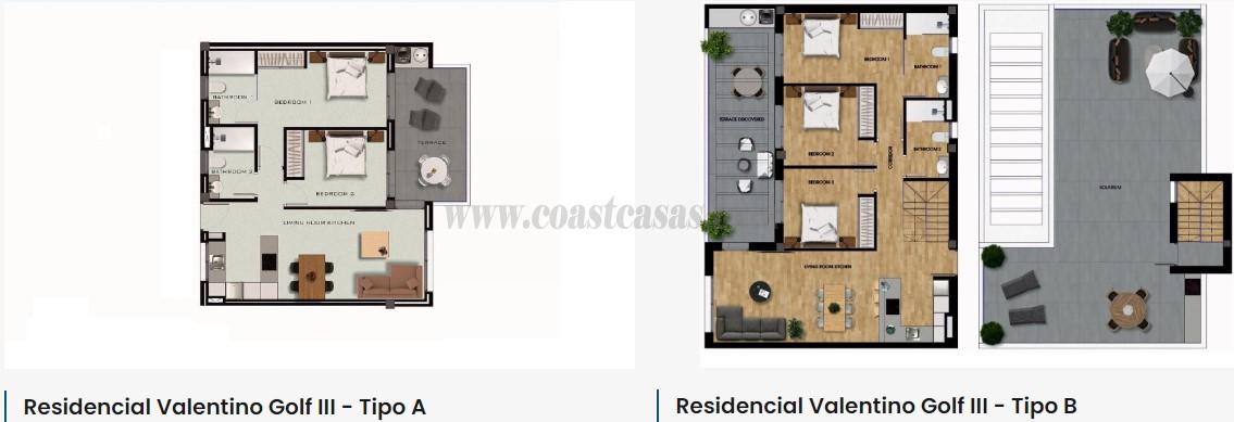 For sale of apartment in Orihuela Costa