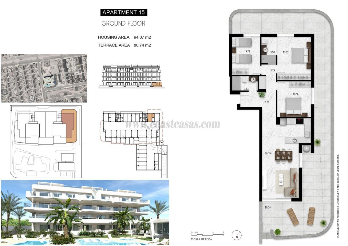 Venta de apartamento en Orihuela