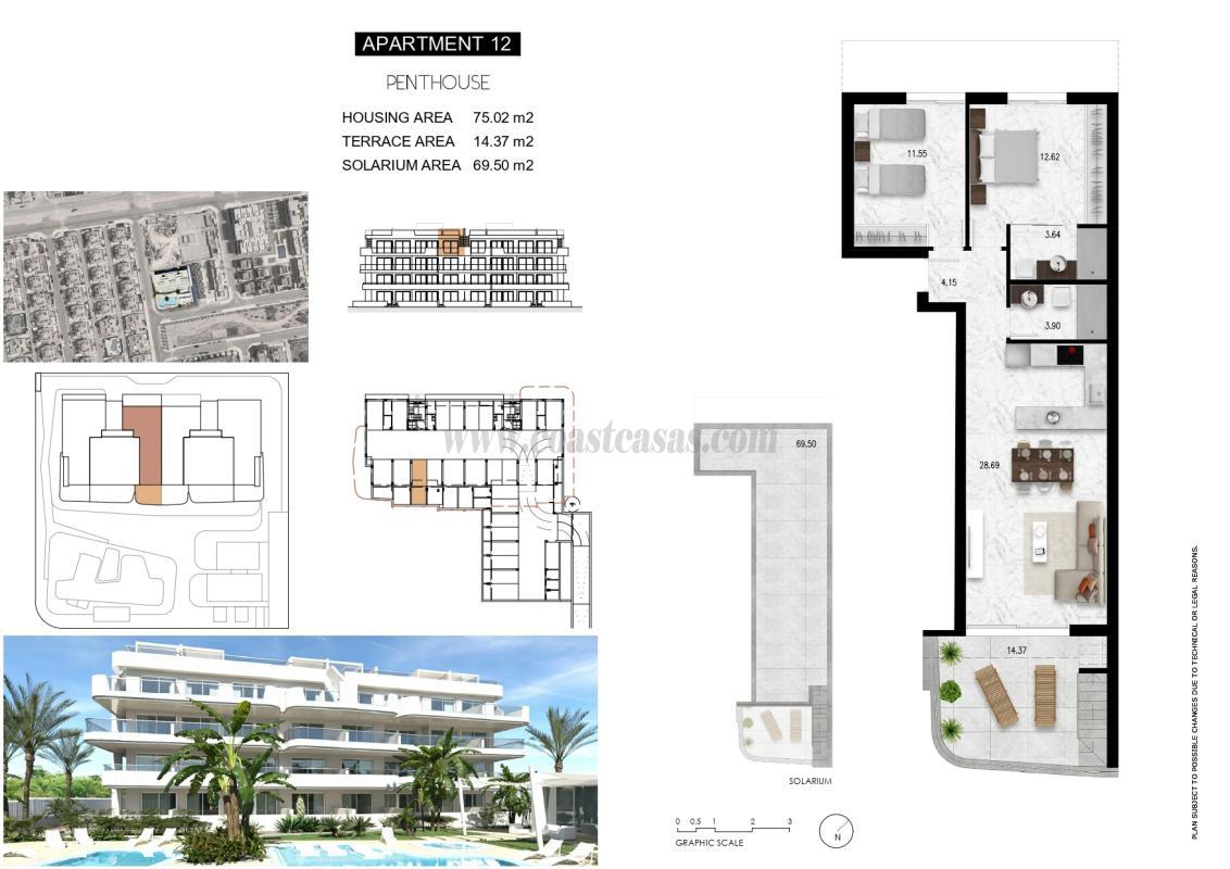 Venta de apartamento en Orihuela