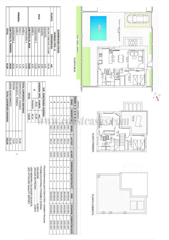 Venta de villa en Los Montesinos