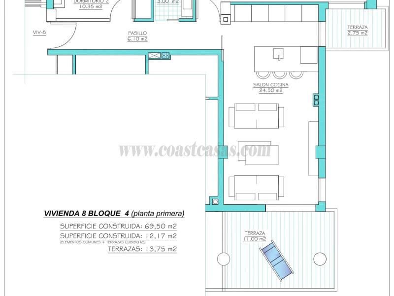 Venta de apartamento en Torre-Pacheco