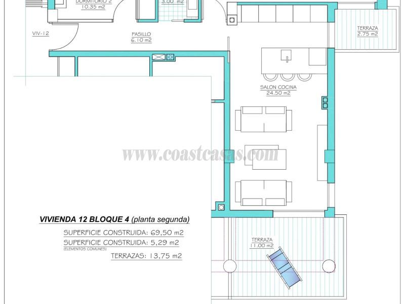 Venta de apartamento en Torre-Pacheco