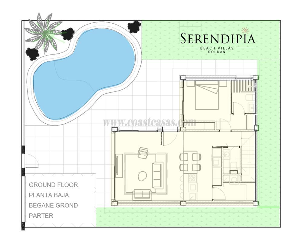 Venta de villa en Roldán