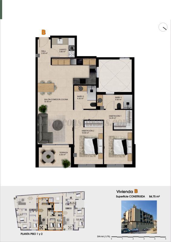 Venta de apartamento en Catral