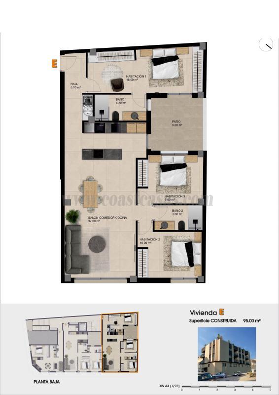 Venta de apartamento en Catral