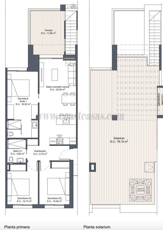 Venta de bungalow en Ciudad Quesada