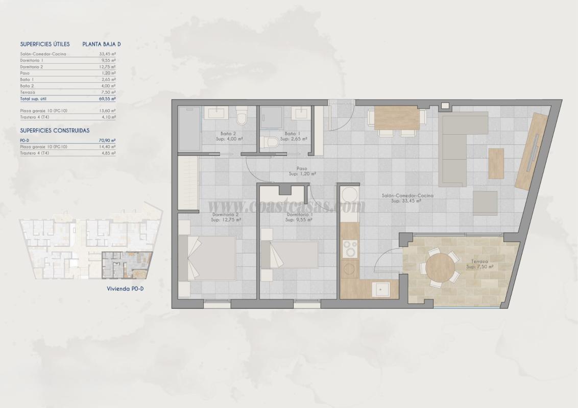 Venta de apartamento en San Pedro del Pinatar