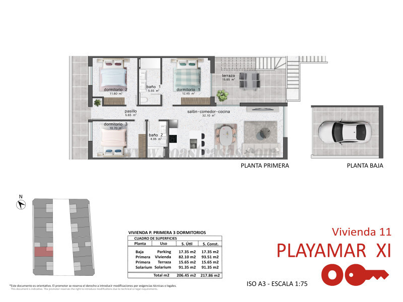 Venta de apartamento en Pilar de la Horadada
