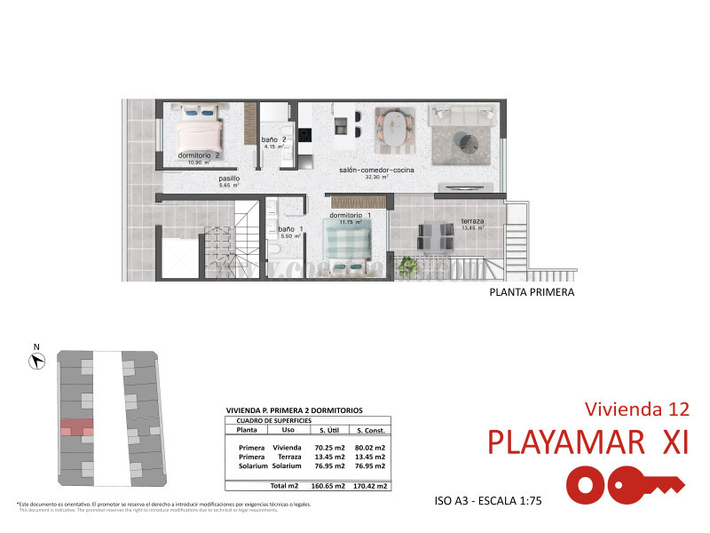 Venta de apartamento en Pilar de la Horadada