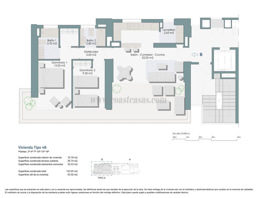 Venta de apartamento en Benidorm