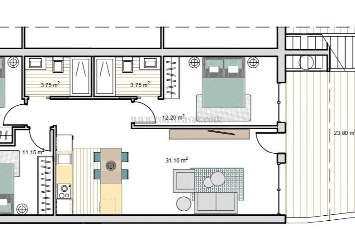 Venta de apartamento en Torre-Pacheco