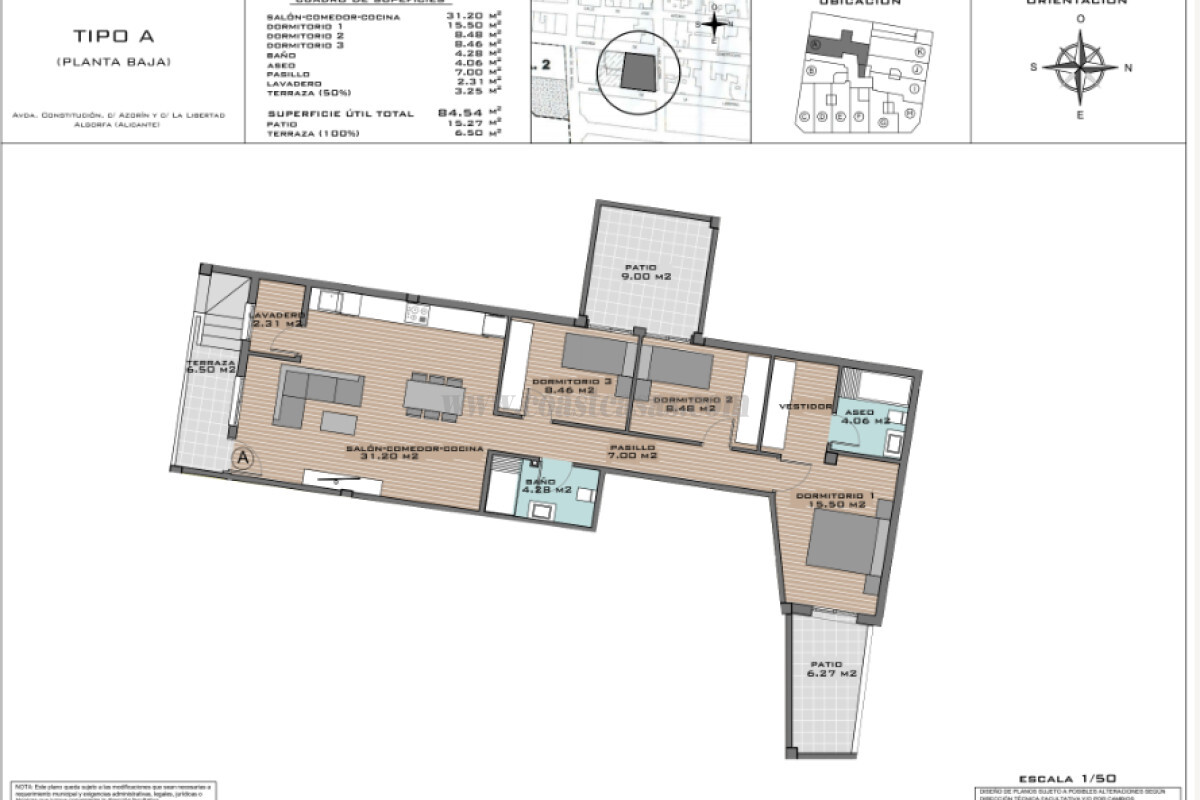 Venta de apartamento en Algorfa