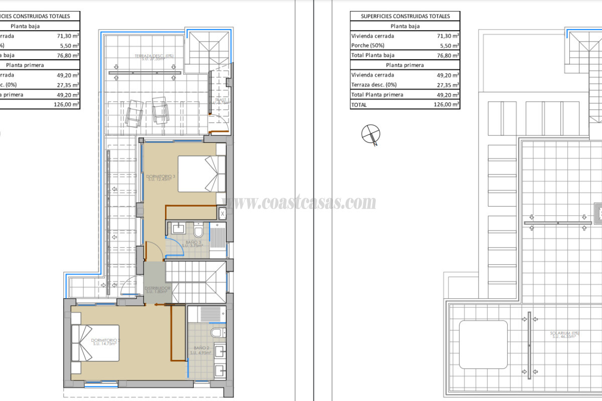 Venta de villa en Pilar de la Horadada