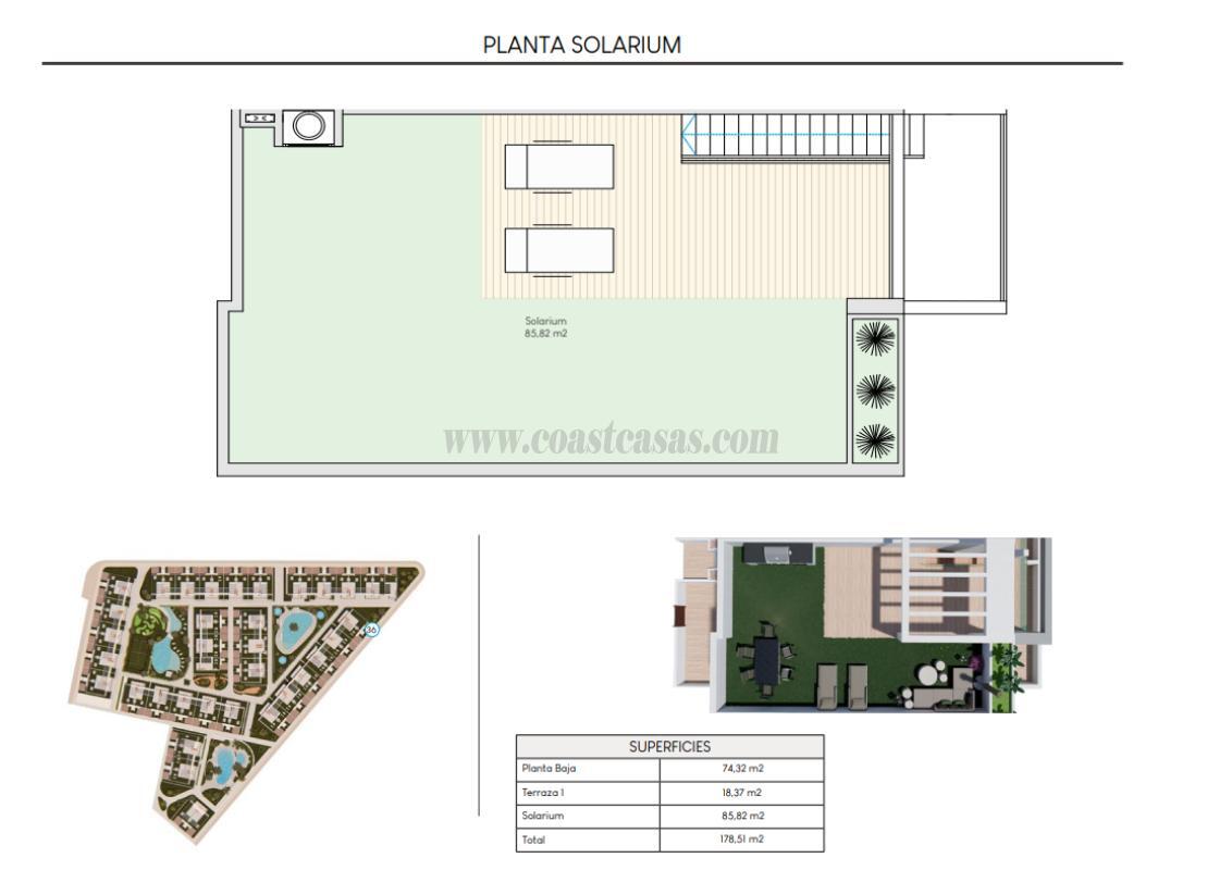 Venta de bungalow en Torrevieja