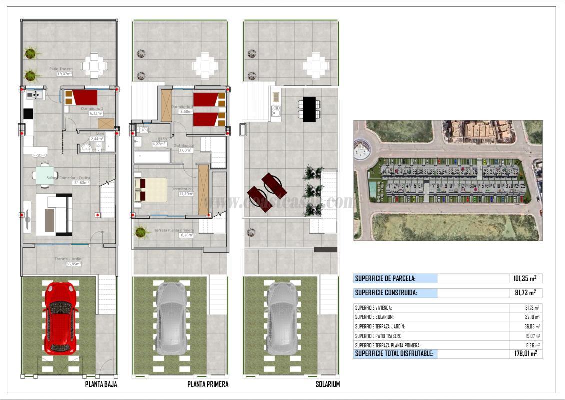 For sale of apartment in Benijofar