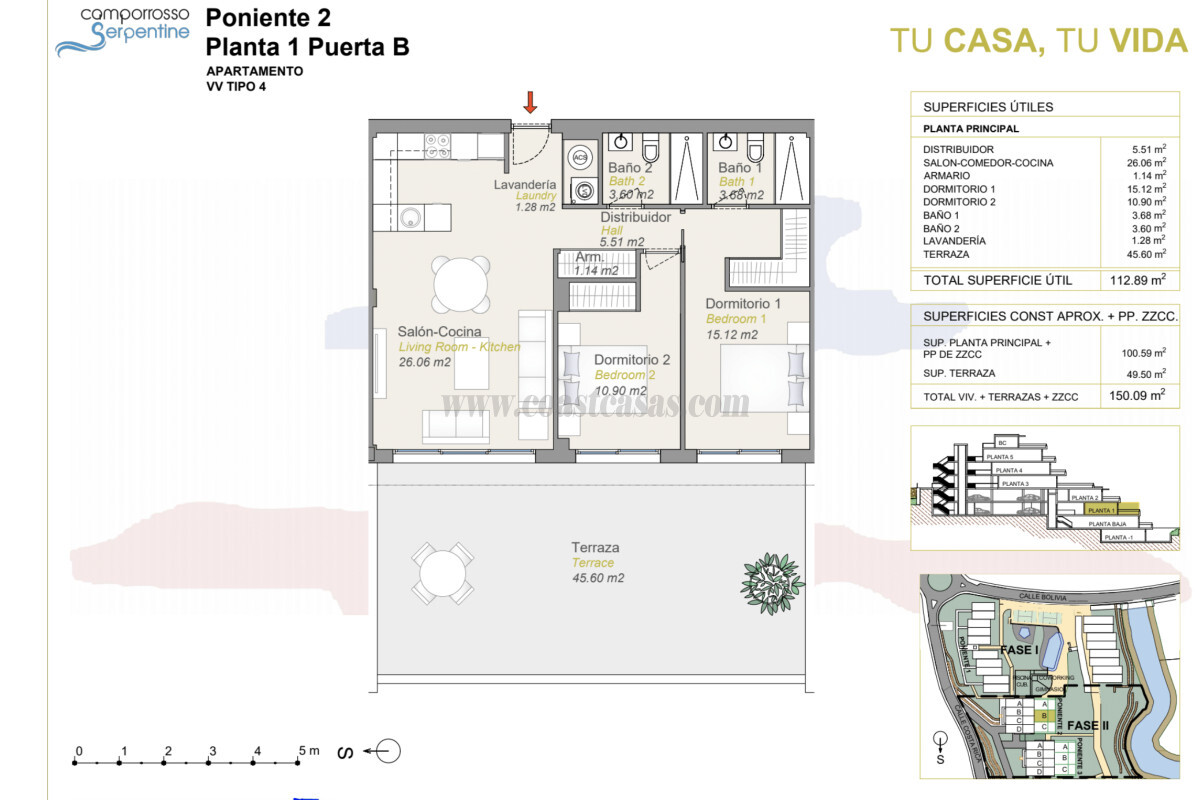Venta de apartamento en Finestrat