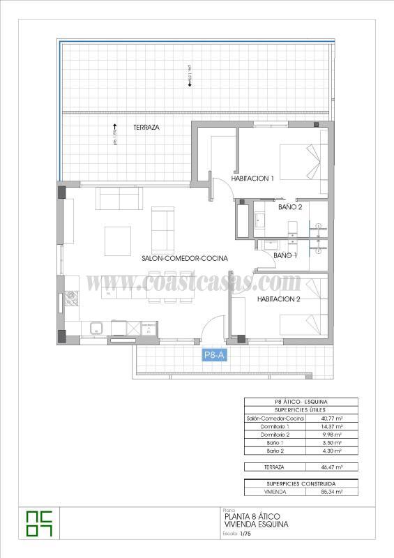 Venta de apartamento en Villajoyosa