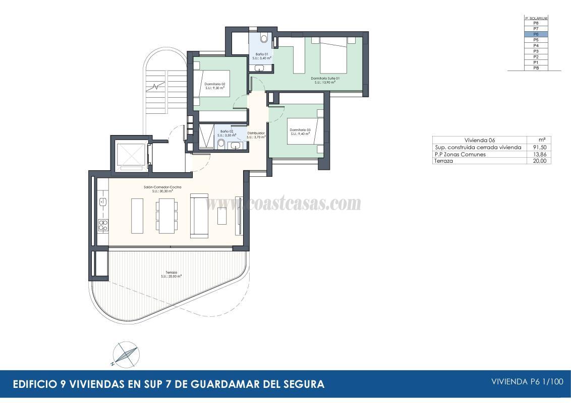 Venta de apartamento en Guardamar del Segura