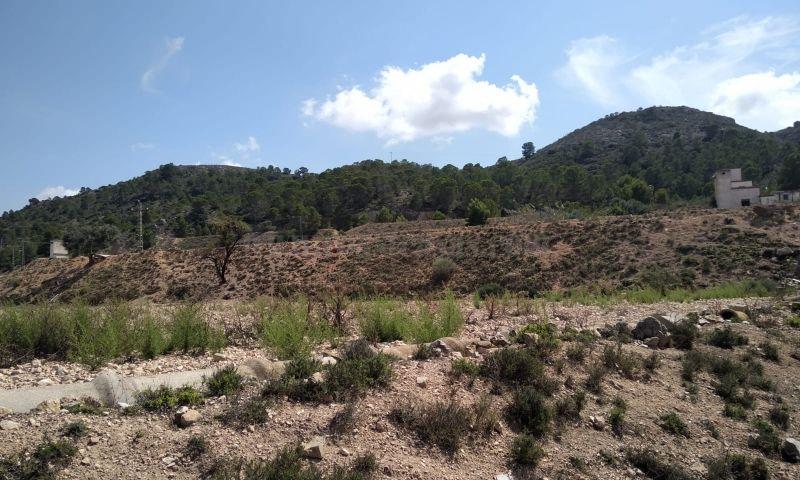 For sale of land in Hondón De Las Nieves
