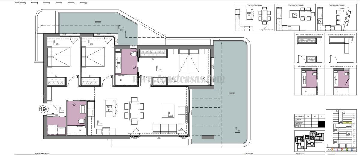 Venta de apartamento en Calpe