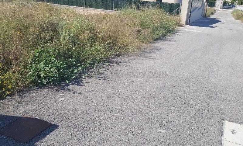 For sale of land in Aspe