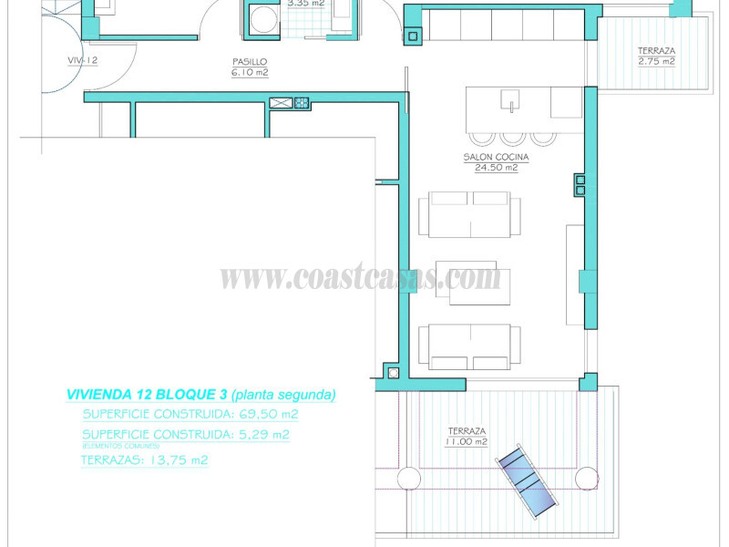 Venta de apartamento en Torre-Pacheco