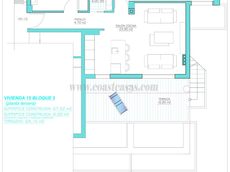 Venta de apartamento en Torre-Pacheco