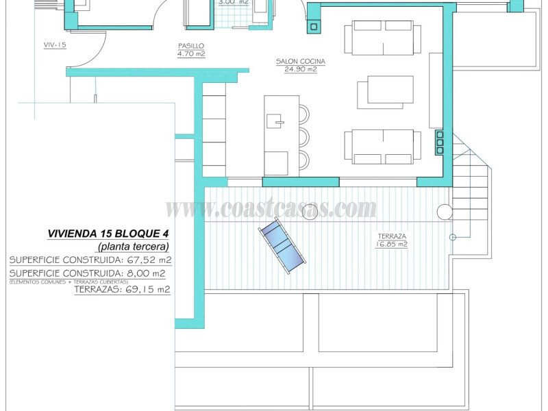 Venta de apartamento en Torre-Pacheco