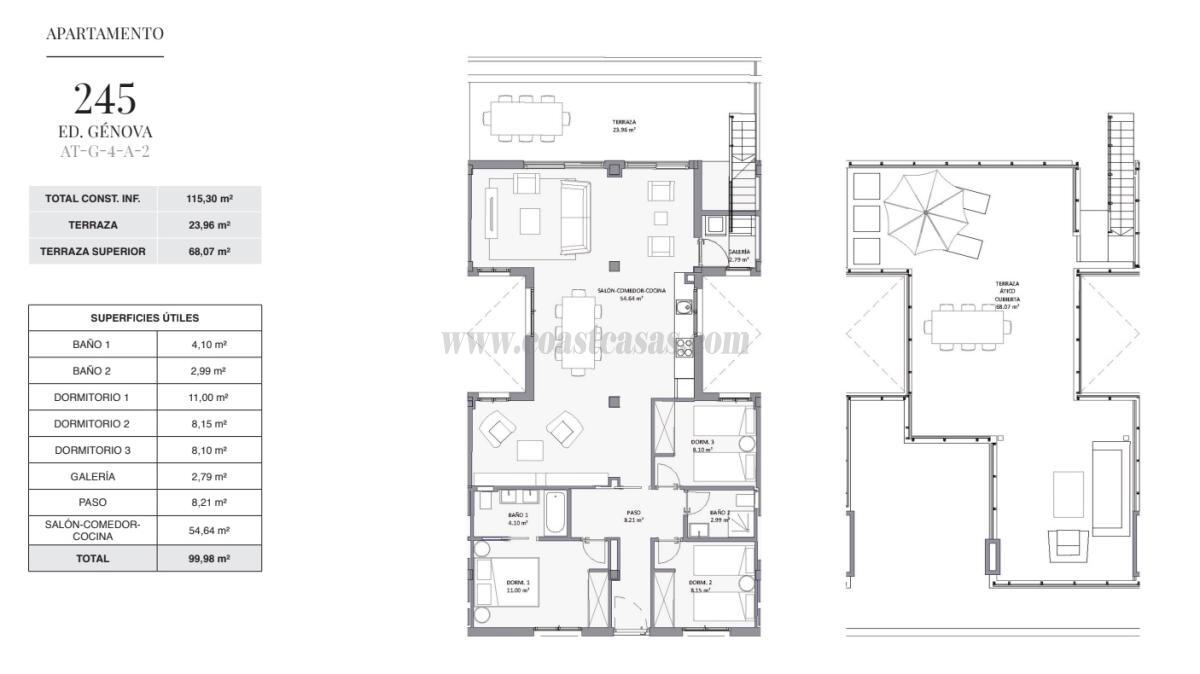 Venta de apartamento en Alfaz del Pi