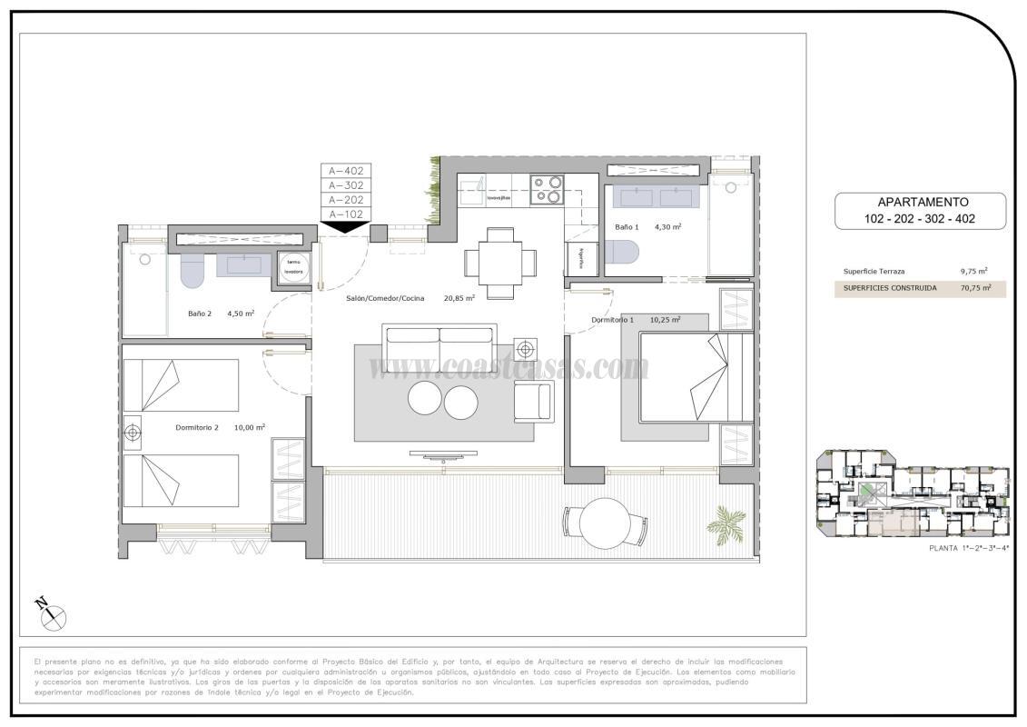 Venta de apartamento en San Pedro del Pinatar