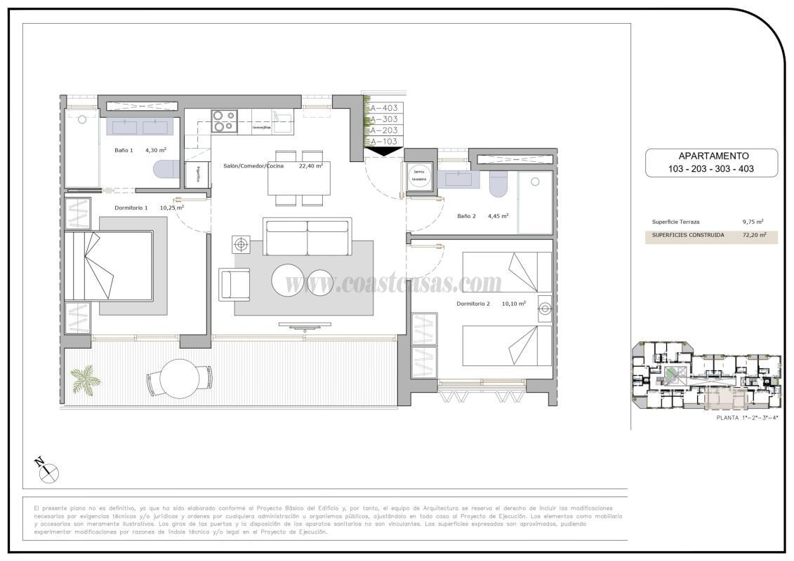 Venta de apartamento en San Pedro del Pinatar