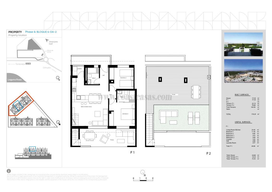 Venta de bungalow en Torrevieja