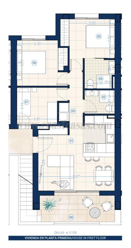Venta de bungalow en Torrevieja