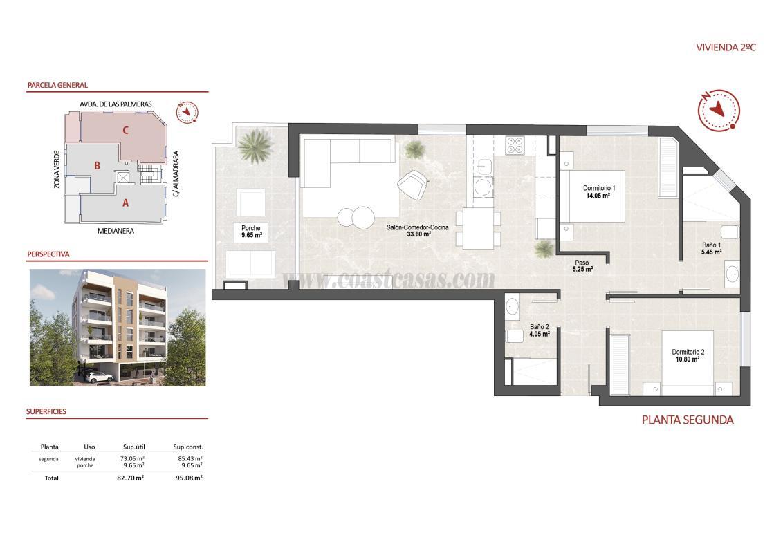 Venta de apartamento en San Pedro del Pinatar