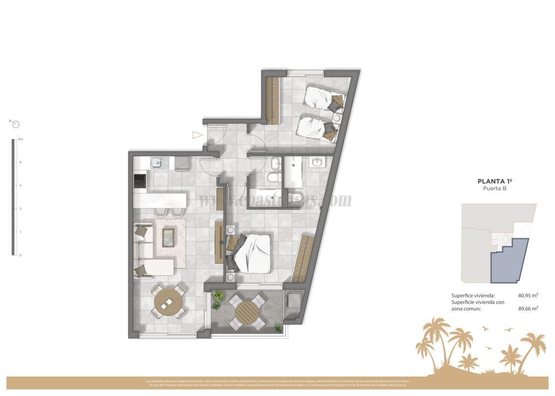 Venta de apartamento en Guardamar del Segura