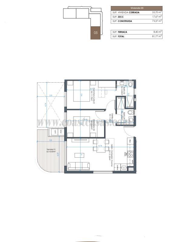 Venta de apartamento en Guardamar del Segura