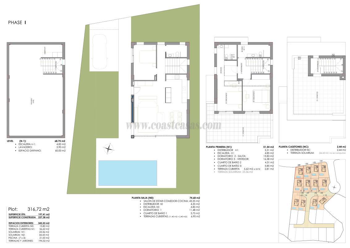 Venta de villa en San Miguel de Salinas