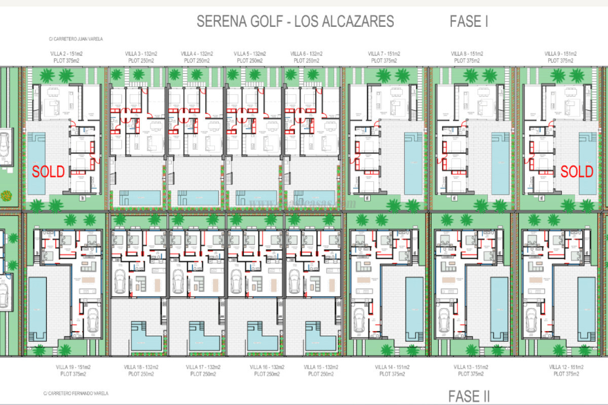 Venta de  en Los Alcázares
