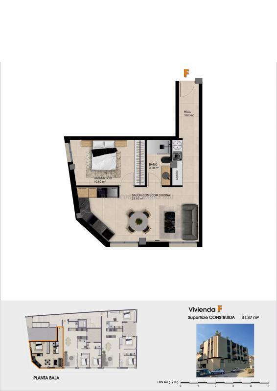 Venta de apartamento en Catral