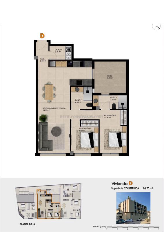 Venta de apartamento en Catral