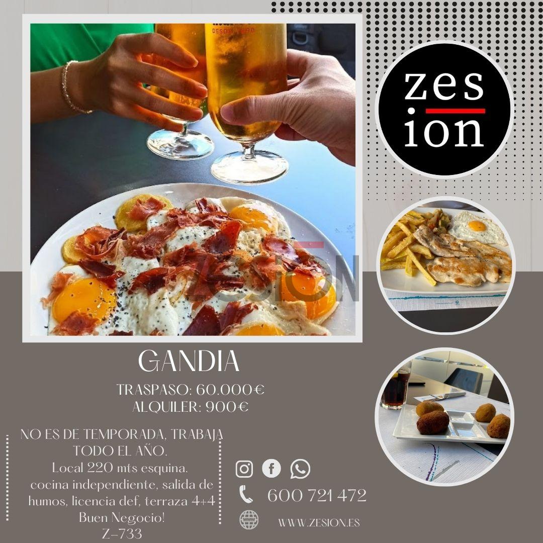 For share of commercial in Gandia