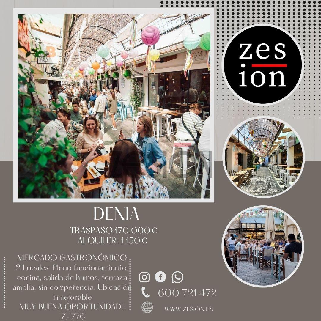 For share of commercial in Dénia