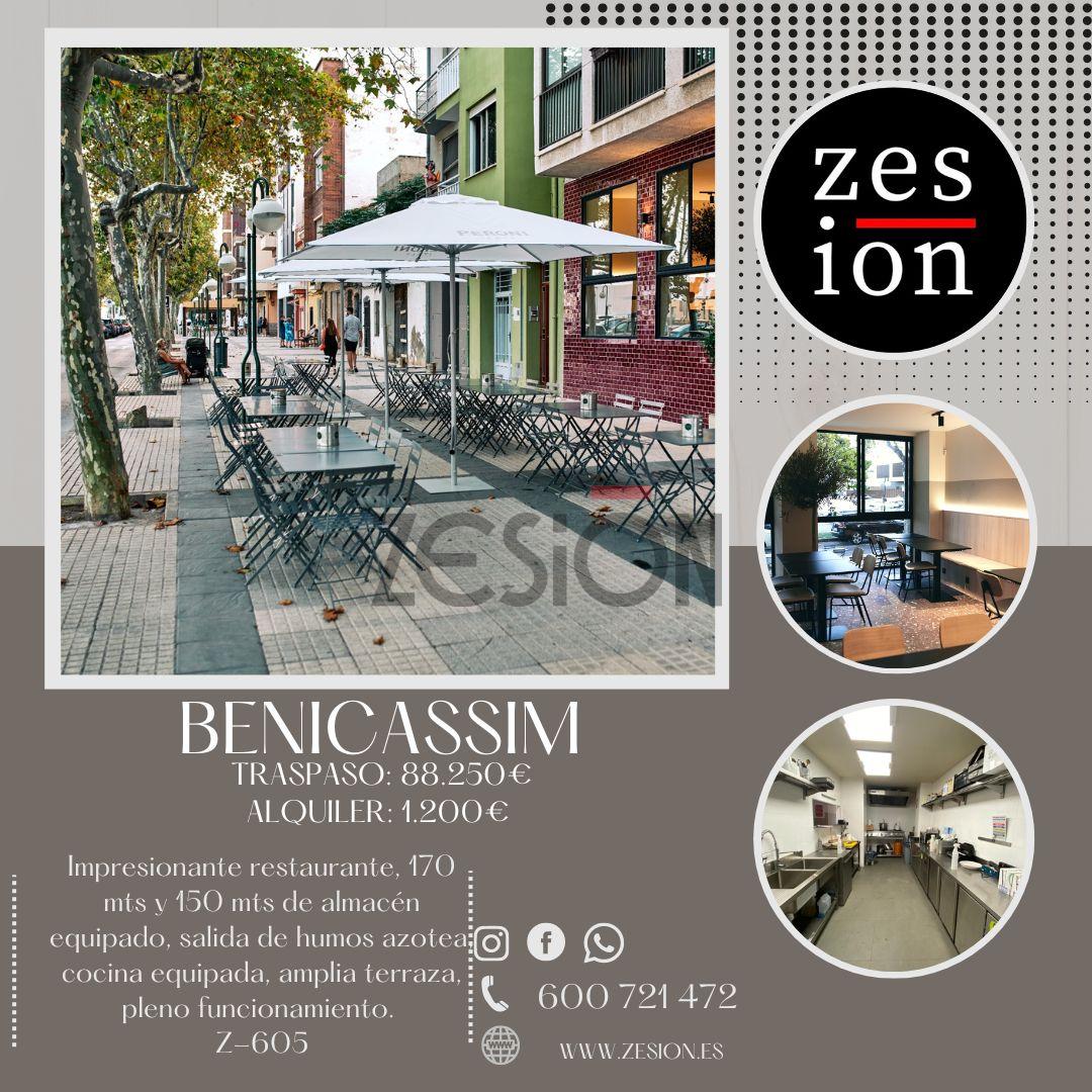 Traspaso de local comercial en Benicasim