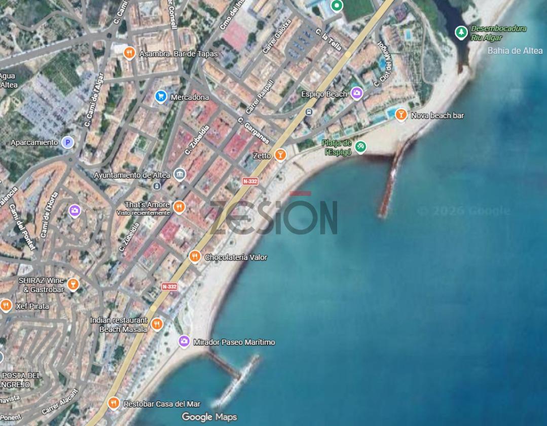 Traspaso de local en Altea
